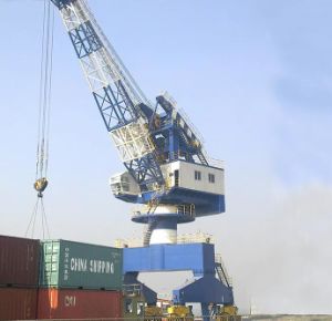 Customized Material Loading and Unloading 20t Jetty Grab Bucket Portal Crane