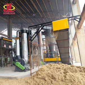 Double Shaft Biomass Fuel Shredder Operating in Pakistan Rice Straw Shredding Line