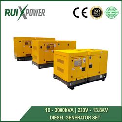 Baudouin 60-200kVA Silent Diesel Genset 3-Phase 400V Electric Generator Set