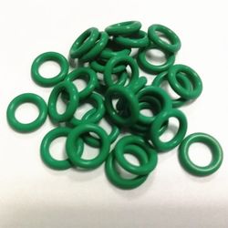 Weather Resistant 75 Shore Green Fluorine Rubber O Ring