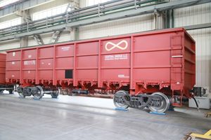Industrial Heavy Load Bearing High Strength Steel Structure Large Open Wagon