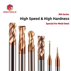 High Hardness Cutting Tool for P20 Mold Steel Machining Carbide End Mill