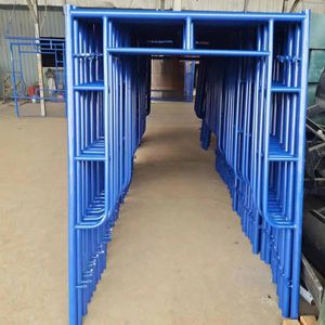 Building Material Flip Pin Ladder Scaffold Manson Frame Scaffolding a Type Walkthrough Scaffolding Frame H for Construction Catwalk Layher Scaffolding Foldable