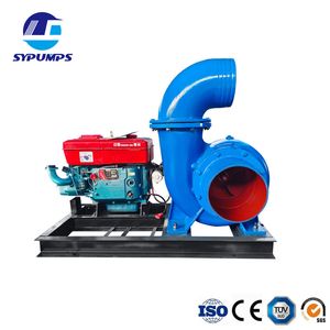 Hw Mixed Flow Pump Agricultural Irrigation Diesel Engine Water Pump Truck