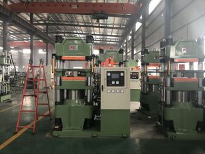 Four Pillars Hydraulic Press with Heating for Car Brake Pad Making Machine
