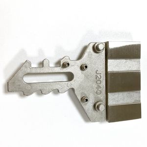 Custom J2040 CNC Machined Stainless Steel Investment Casting Industrial Blade Replacement Part