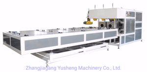 Full Automatic Online Double Oven PVC Water Drainage Pipe Belling Socketing Machine