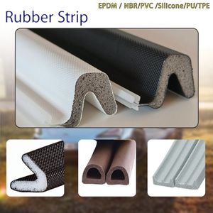 PU Foam Rubber Seal Strip for Bedroom Entry Doors