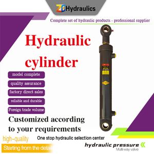 Hydraulic Spare Part/Hydraulic Component Car Transporter Hydraulic Oil Cylinder Double Acting Cylinder