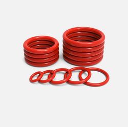Extreme Temperatures Chemical Resistant 70shore Silicone O Ring for FDA Applications
