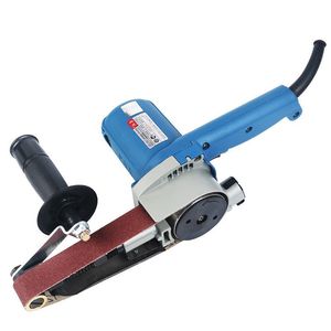 Abrasive Belt Polishing Machine for Shaft Outer Diameter Polishing Belt Sander for Cylinder