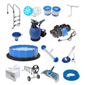Wholesale Factory High Quality Complete Swimming Equipment & Cleaning Accessories