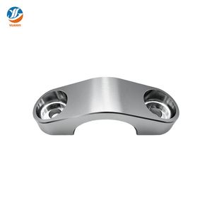 Industrial OEM Custom Low-Volume Precision Pipe Clamp Bracket Gauge CNC Machining