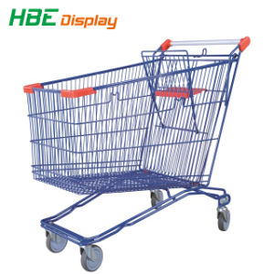 Supermarket Shopping Trolleys with Child Seat