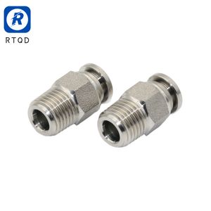 PC Pneumatic Fittings One Touch Male Thread Air Hose Quick Connect Fittings