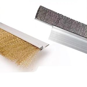 Customized Aluminum Alloy Wire Size Stainless Steel Wire Brush for Industrial Polishing
