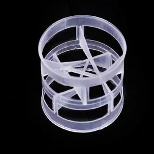 High Temperature Resistance Plastic Tower Random Packing DN25mm 38mm 50mm Pall Rings