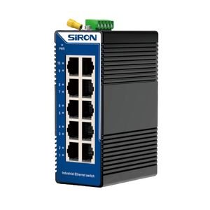 Siron T380-19 Unmanaged IP40 10-Port Industrial Ethernet Switch