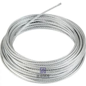 AISI 304 304L 316 Large Stock High Quality Stainless Steel Wire Rope