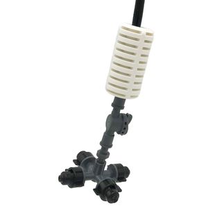 One Four Outlet Fogger Green Grey Fog Nozzle Sprinkler for Greenhouse Drip Irrigation System Humidifying Misting Spray