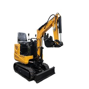 CE & EPA Certified Mini Excavator 1 Ton Compact Hydraulic Crawler Diggers Chinese Factory Direct Wholesale Backhoe Loader Excavator for Construction