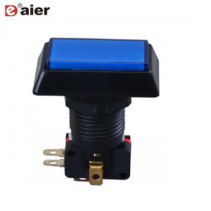 16A 250VAC Momentary Contact Micro LED Arcade Push Button Switch