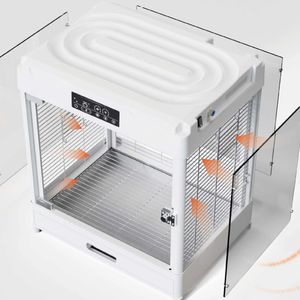 Smart Parrot Cage with APP Control & Ai Camera Heated UV Sterilization Pet Villa for Parrots & Small Pets