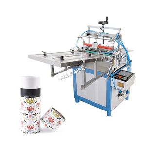 Round Labeling Machine Paper Tube Labeling Machine