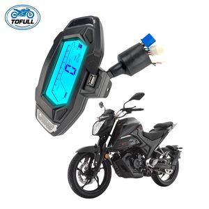 Motorcycle Speedometer Tachometer Motorcycle Body Parts Italika 250z 250sz Digital F04010196