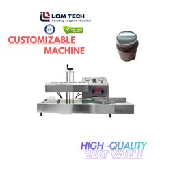 Automatic Sealing Machine Continous Band Sealer Vertical Ink Roll Continuous Sealer Sealing Machine