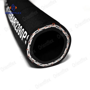 Universal R2 High Pressure Wire Braided Hydraulic Rubber Hose for Excavator