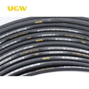 En853 2sn Braid Reinforce Wire Hydraulic Hose SAE 100 R2at Flexible Rubber Hose