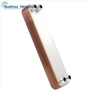 CE Copper Brazed Plate Heat Exchanger for Condenser, Evaporator, Cooler, HVAC, Chiller, Boiler, Heat Pump