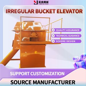 Activated Carbon Granule Bucket Elevator Grain Vertical Elevator Medicinal Materials Wolfberry Z-Type Bucket Elevator