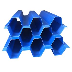 Plastic Lamella Clarifier Plate Diameter Tube Settler Anti-UV PP PVC Tube Settlers
