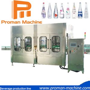 Top Technology Professional Glass Bottle Beer/Flavor Drink/Wine Washing Filling Capping Machine