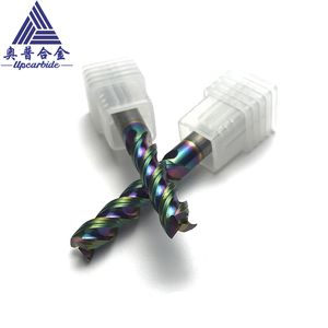 Factory Supply D6*24*L50 Tungsten Carbide Coated End Mill for Aluminum Cutting