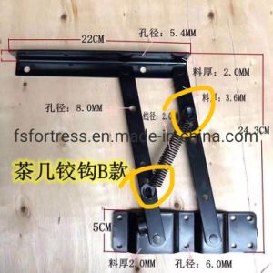 Folding Sofa Bed Black Mechanism Metal Storage Furniture Hinges Hardware