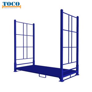 China Supplier Metal Window Door Portable Stack Rack with Sheet Metal Deck