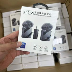 F11-2 Wireless Lavalier Microphone (One-to-Two)