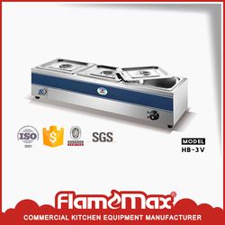 Premium 3 Pan Electric Bain Marie for Food Warmers