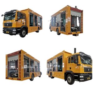 Sitrak High-Power Drainage Rescue Vehicle with 3, 000-4200m³/H Drainage Pump for Emergency Flood Fighting