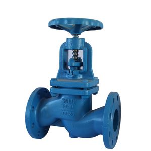 DIN3356 Cast Iron Globe Valve Gg25 Pn16 Straight Angle Globe Valves