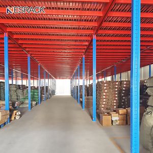 Adjustable Multi-Level Industrial Warehouse Storage Heavy Duty Mezzanine Platform Rack