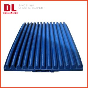 High Manganese Steel Wear Parts Parts Jaw Plate / Tooth Plate for Mining Machine Jaw Crusher