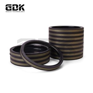 GDK Hydraulic Piston Compact Sealing PTFE Bronze Spgw Double Acting Piston Seal