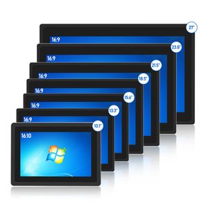 Aluminum IP65 Waterproof 10.1 15.6 Inch Industrial Touch Screen Monitor/ Android PC