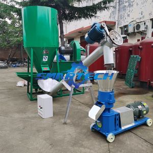 Flat Die Small Animal Feed Pellet Mill with Whole Working Lifetime Service
