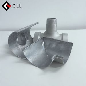 Aluminum Die Casting Kitemark Certificate 90 Degree Rain Water Gutter Fittings Tee