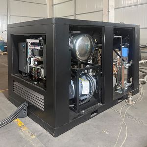 Factory Direct 40bar High Pressure Oil-Free Water-Lubricated Screw Air Compressor Permanent Magnet VFD for Pet Bottle Blowing